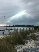 PicturePicture of threatening clouds over Cedar Key