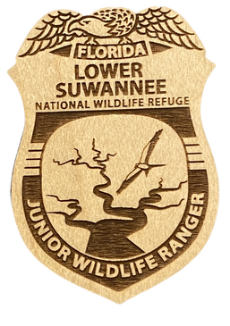 Picture of the Lower Suwannee NWR Junior Ranger badge